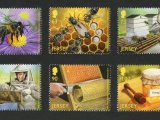 Jersey Bee Postage Stamps CG001