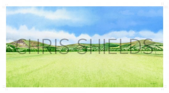 Illustration of Mam Tor - Peak District (#4025)
