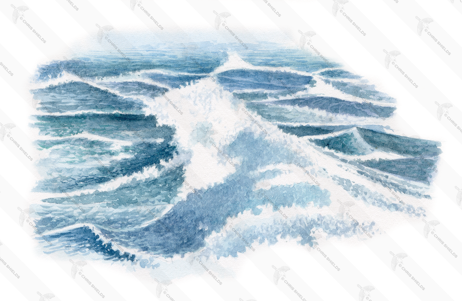 Illustration of Wave (Choppy Sea) (#4776)